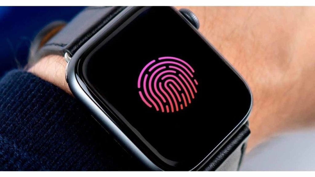 Rumored Fingerprint Scanner on Apple Watch 7